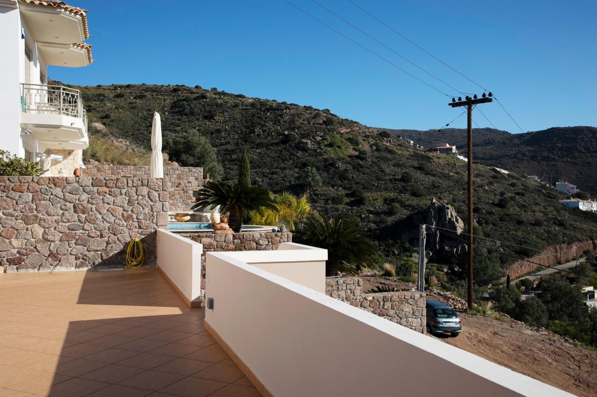 Aegina Sea View Villa Eginitissa 외부 사진